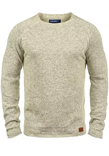 b BLEND Pullover & Strickmode Blend BHDan Herren Strickpullover Feinstrick Pullover mit Rundhalsausschnitt