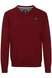 FQ1924 Pullover & Strickmode FQ1924 FQFynjard Herren Strickpullover Feinstrick Pullover aus 100% Baumwolle