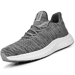 Feethit Sneaker & Sportschuhe Feethit Turnschuhe Herren Laufschuhe Sportschuhe Sneaker rutschfeste Gummisohlen Leichte und Atmungsaktiv für Gehen