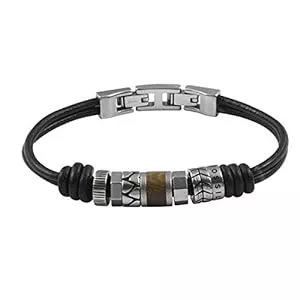 Fossil Schmuck Fossil Herren - Rondell Armband &amp; Kette