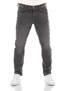 MUSTANG Jeans MUSTANG Herren Jeans Vegas Slim Fit Jeanshose Hose Denim Stretch Baumwolle Schwarz Grau Blau w30 - w40