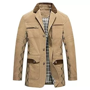 Allthemen Blazer Allthemen Herren Sakko Sportlich Slim Fit Sportsakko Freizeit Sakko Schwarz Jackett Used Look