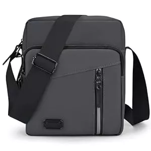 Tuaeccki Taschen & Rucksäcke Tuaeccki Umhängetasche Herren Schultertasche Messenger Bag Wasserdichte Herrentasche zum Umhängen Messenger Bag Crossbody Bag Arbeitstasche für Alltag und Reisen