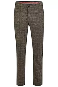 aubi: Hosen aubi: Modern Fit Herren Businesshose Anzughose Ceramica Wolloptik Chino Modell 288