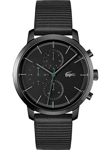 Lacoste Uhren Lacoste Multi Zifferblatt Quarz Uhr für Herren Lederarmband