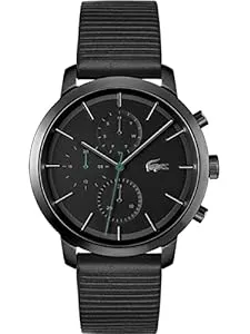 Lacoste Uhren Lacoste Multi Zifferblatt Quarz Uhr für Herren Lederarmband