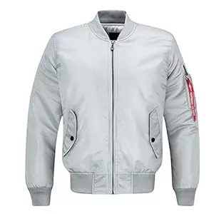 BWGHBH Jacken BWGHBH Herren Jacke StehkragenBomberjacke Leichte, lässige Jacke für Damen