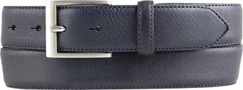 BELTINGER Gürtel BELTINGER Hochwertiger Anzuggürtel aus Vollrindleder 3,5 cm | Bombierter Ledergürtel Herren 35mm | Business-Gürtel made in Italy