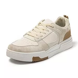 JOMIX Sneaker & Sportschuhe JOMIX Herren Laufschuhe Sneaker Leder Freizeitschuhe Leichte Turnschuhe Atmungsaktiv Straßenlaufschuhe Outdoor