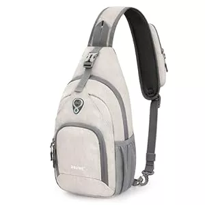 G4Free Taschen & Rucksäcke G4Free Brusttasche Schulterrucksack Sling Bags Umhängetasche Crossbody Herren Damen für Reise Wandern Radfahren Laufen Klettern