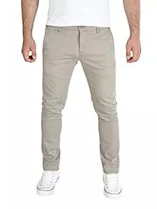 PITTMAN Hosen PITTMAN Andrew - Herren Chino Hose - Chinohose Mit Teil-Elastischem Bund