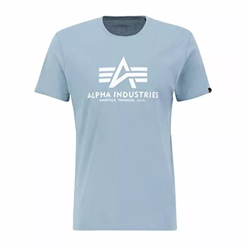 ALPHA INDUSTRIES T-Shirts ALPHA INDUSTRIES Herren Camiseta Basic para Hombre Kurzarm Shirt