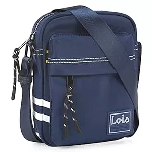 Lois Taschen & Rucksäcke Lois - Umhängetasche Herren Klein mit verstellbarem riemen - Herren Umhängetasche Klein hergestellt aus hochwertigen Materialien - Dauerhaft Kleine Umhängetasche Herren - Herrentasche Zum Umhängen