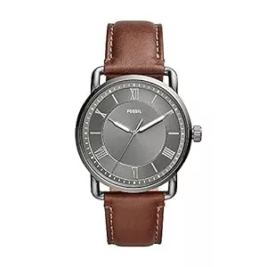 Fossil Uhren Fossil Copeland Uhr für Herren, Quarzwerk mit Edelstahl- oder Lederarmband