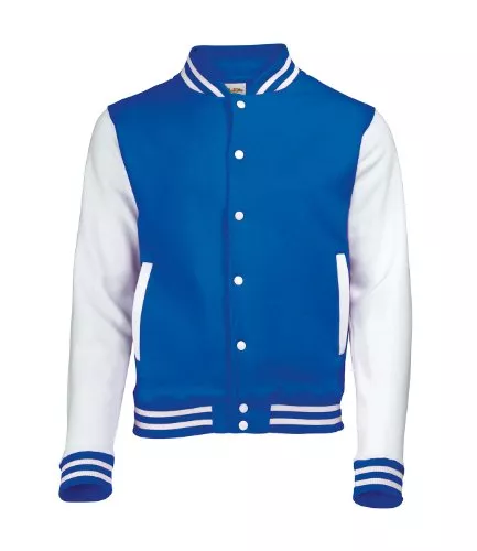 AWDis Jacken Just Hoods by AWDis Herren Jacke Varsity Jacket