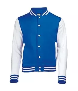 AWDis Jacken Just Hoods by AWDis Herren Jacke Varsity Jacket