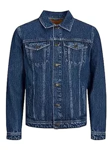 JACK & JONES Jacken JACK & JONES Herren Jjijean Jjjacket Aa 723 Noos Jeansjacke
