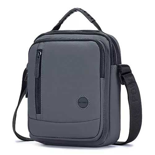 SPAHER Taschen & Rucksäcke SPAHER Umhängetasche Herren Oxford Herren Tasche für iPad Kuriertasche Wasserdicht Schultertasche Geschenk für Männer Messenger Bag Crossbody Reise Arbeitstasche Studententasche