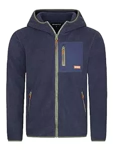 riverso Jacken riverso Herren Kapuzenjacke RIVHenning Regular Fit Hoodie Jacke Reißverschluss Fleece Jacke Sweatjacke Kapuzenjacke Kapuze Fleecejacke Blau Beige Schwarz Grün S M L XL XXL 3XL 4XL 5XL