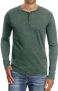 Sailwind Langarmshirts Sailwind Henley Shirt Herren Klassisch Baumwolle Langärmliges T-Shirt Beiläufig T Shirts für Männer