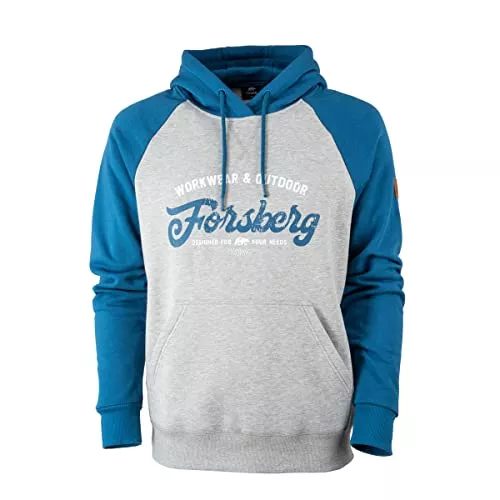 FORSBERG Kapuzenpullover FORSBERG Hoodie Tonigson mit Retrologo zweifarbig hohe Qualität hochwertig robust bequem guter Schnitt