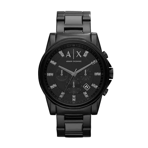 ARMANI EXCHANGE Uhren Armani Exchange Herren-Chronograph, Edelstahluhr, 45 mm Gehäusegröße