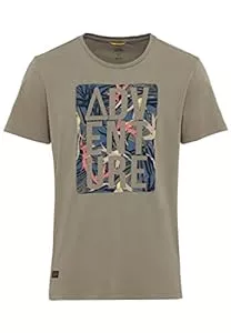 camel active T-Shirts camel active Herren Kurzarm T-Shirt aus Bio-Baumwolle