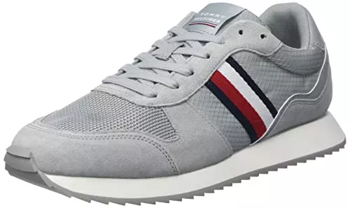 Tommy Hilfiger Sneaker & Sportschuhe Tommy Hilfiger Herren Evo Mix Fm0fm04699 Runner Sneaker