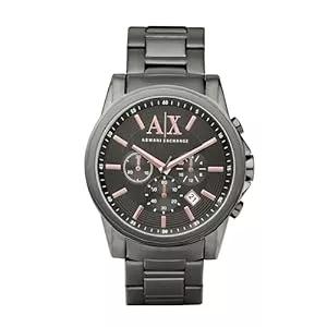 ARMANI EXCHANGE Uhren Armani Exchange Herren-Chronograph, Edelstahluhr, 45 mm Gehäusegröße