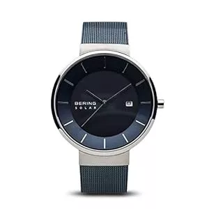 BERING Uhren BERING Herren Uhr Solar Movement - Solar Collection mit Edelstahl und Saphirglas 14639-XXX Armbandsuhren - Wasserdicht: 5 ATM