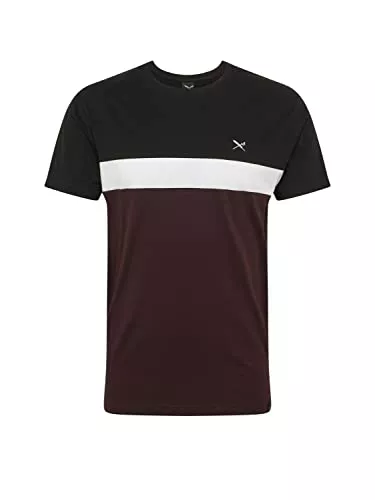 IRIEDAILY T-Shirts IRIEDAILY Herren Bio-Baumwoll T-Shirt Gestreift - Court Tee