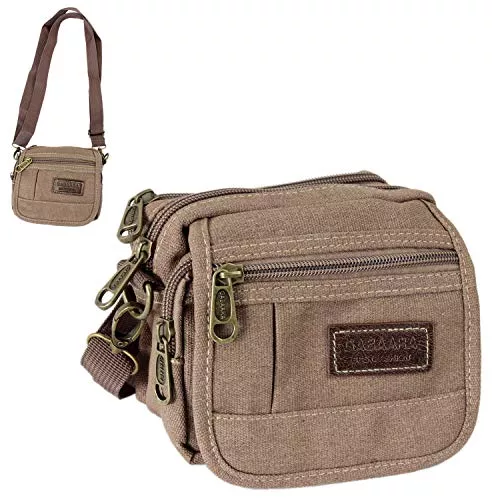 Leoodo Taschen & Rucksäcke Leoodo Hüftasche Schultertasche Herren Damen taktische Gürteltasche Bauchtasche mit Sicherheitsring Crossbody für Handy Reise Hundebesitzer Sport Klettern Klein