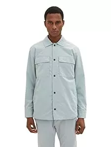 TOM TAILOR Jacken TOM TAILOR Herren Overshirt mit Druckknöpfen