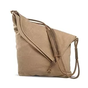 FANDARE Taschen & Rucksäcke FANDARE Retro Umhängetasche für Männer/Frauen, 33 cm (13 Zoll), Laptop, Business, Crossbody Bag, Outdoor, Reisen, Camping, große Kapazität, Messengertasche, atmungsaktiv, Segeltuch