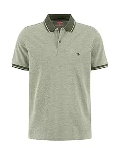 FYNCH-HATTON Poloshirts FYNCH-HATTON Polo 13031512 - Polo-Shirt in Two-Tone Optik