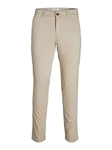 JACK & JONES Hosen JACK & JONES Male Chino Hose Slim Fit Chino Hose