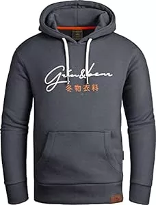 Grin&Bear Kapuzenpullover Grin&Bear Hoodie Herren Sweatjacke GEC703