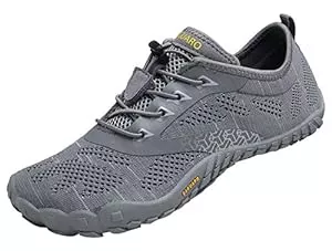 SAGUARO Sneaker & Sportschuhe SAGUARO Unisex Barfußschuhe Atmungsaktiv Leichte Fitnessschuhe Breiter Zehenbox