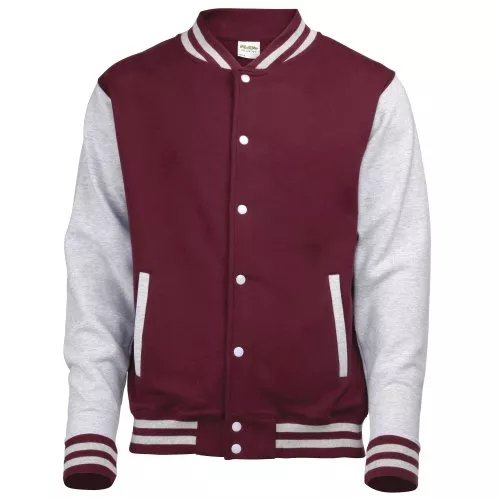 AWDis Jacken Just Hoods by AWDis Herren Jacke Varsity Jacket
