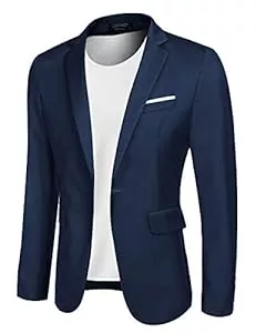 COOFANDY Blazer COOFANDY Blazer Herren Slim fit Business Sakko Männer Anzugjacke