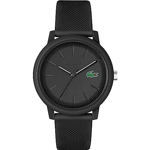 Lacoste Uhren Lacoste Herren analog Quarz Uhr mit Silikon Armband