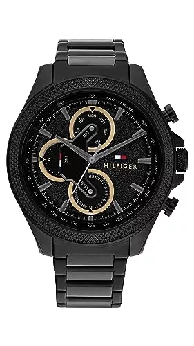 Tommy Hilfiger Uhren Tommy Hilfiger Multi Zifferblatt Quarz Uhr für Herren mit Edelstahlarmband