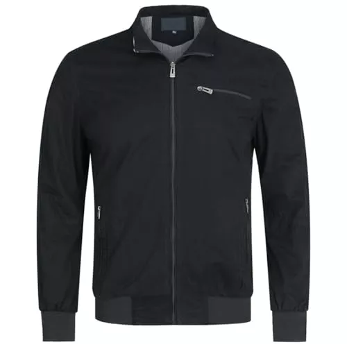 YOUTHUP Jacken YOUTHUP Jacke Herren Leichte Casual Jacke Cargo Sportjacke Übergangsjacke für Business Freizeit