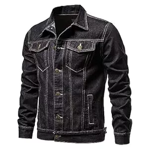 ZPLMIDE Jacken ZPLMIDE Herren-Designer-Jeansjacke in Übergröße (S-2XL), trendiger Stil, Mantel, Werkzeugjacke, Denim-Oberteil