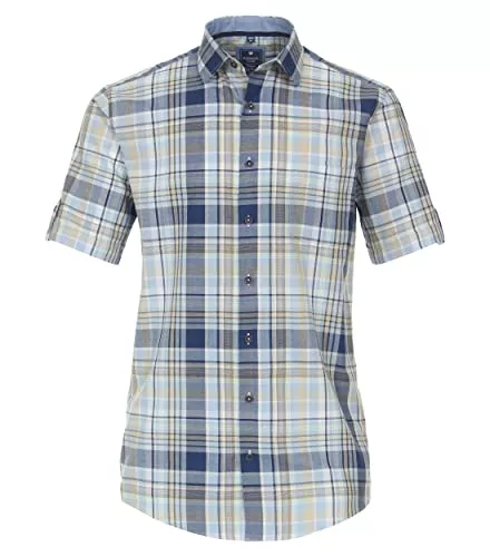 Redmond Hemden Redmond Freizeithemd Kurzarm kariert Comfort Fit
