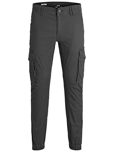JACK & JONES Hosen JACK & JONES Male Cargo-Hose Slim Fit Cargo-Hose