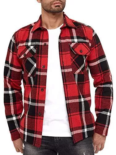Redbridge Hemden Red Bridge Herren Hemd Kariert Casual Modern Fit Langarm