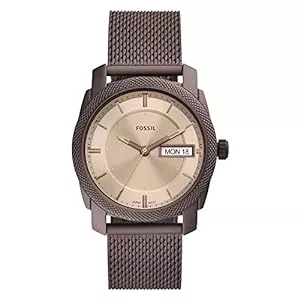 Fossil Uhren FOSSIL Machine Uhr für Herren, Quarzwerk mit Edelstahl- oder Lederarmband