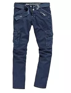 Timezone Hosen Timezone Herren Cargo Hose Benito 6202 Fjord Beige