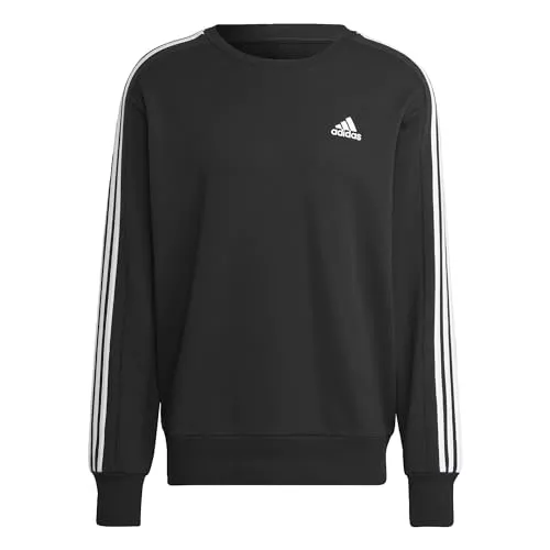 adidas Pullover & Strickmode adidas Male Adult Essentials French Terry 3-Stripes Sweatshirt Sweatshirt (Long Sleeve)